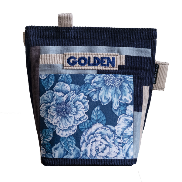 BLUE ROSE CHALK BUCKET