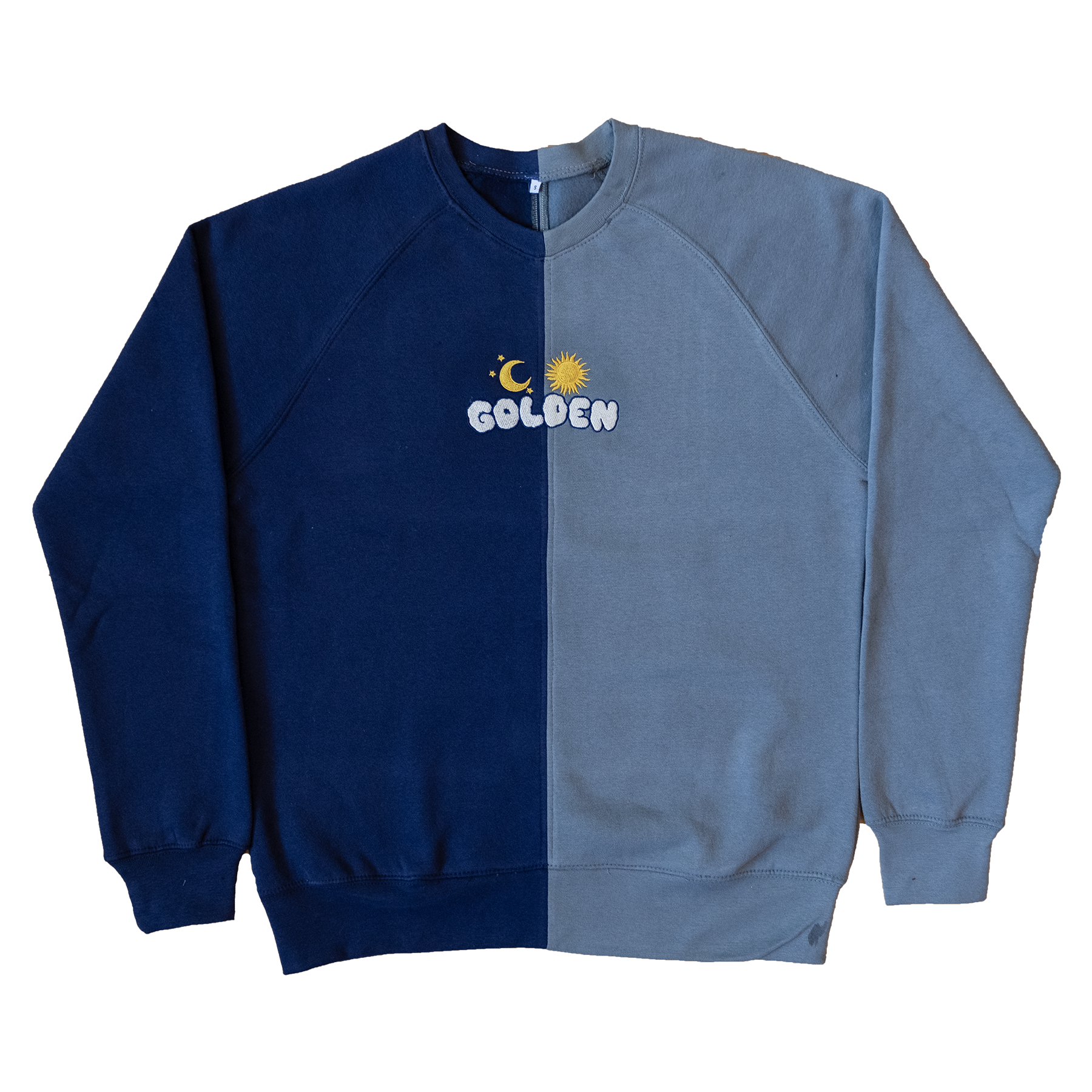 DAY N NITE SPLIT CREWNECK GOLDEN CLOTHING CO